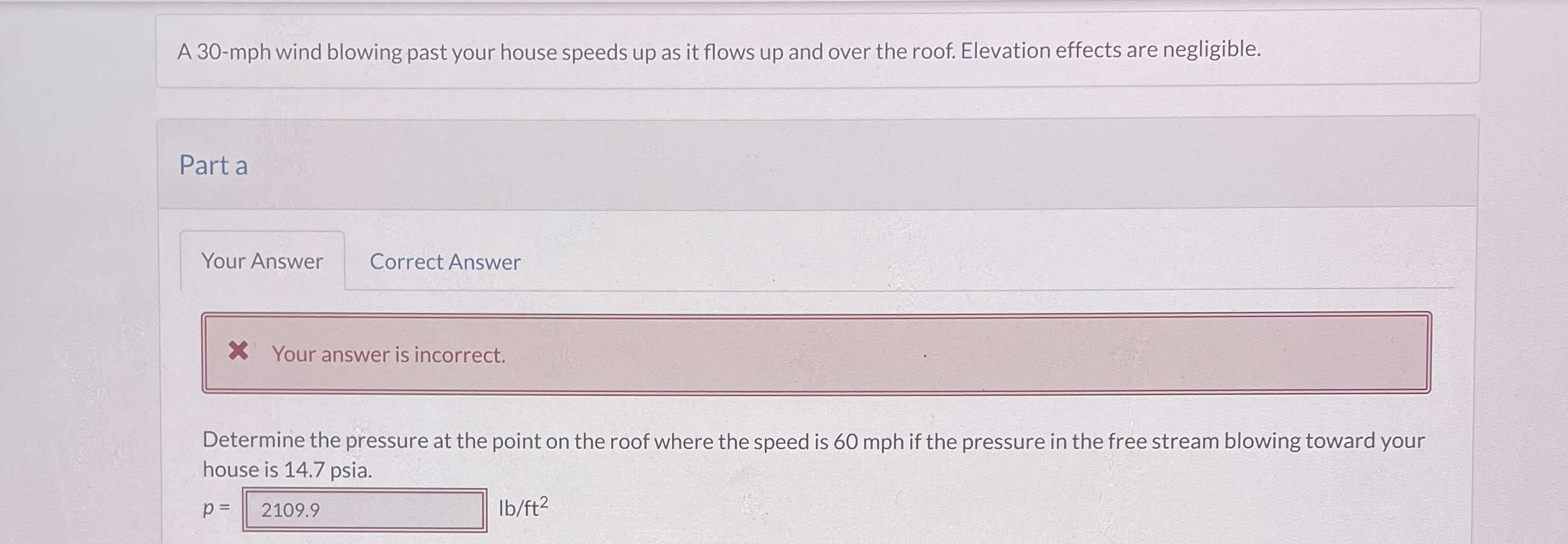 A 3 0 - mph wind blowing past your house speeds