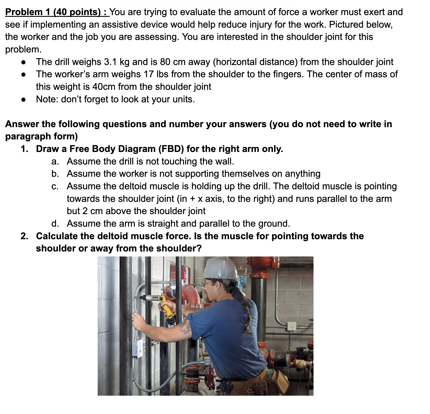 Problem 1 ( 4 0 points ) : You are trying to