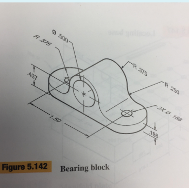 Provide 3 D model for the given part.