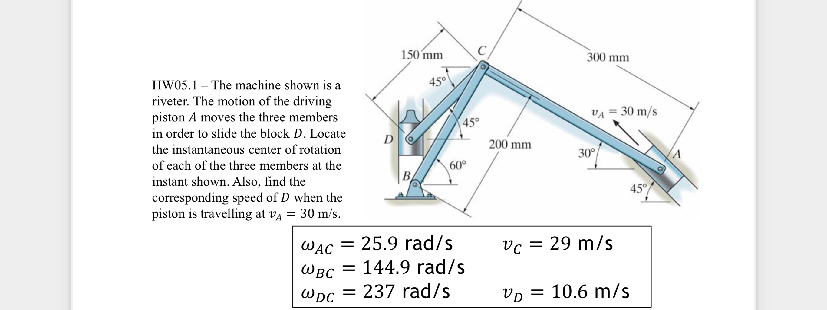 HW 0 5 . 1 - The machine shown is a riveter. The