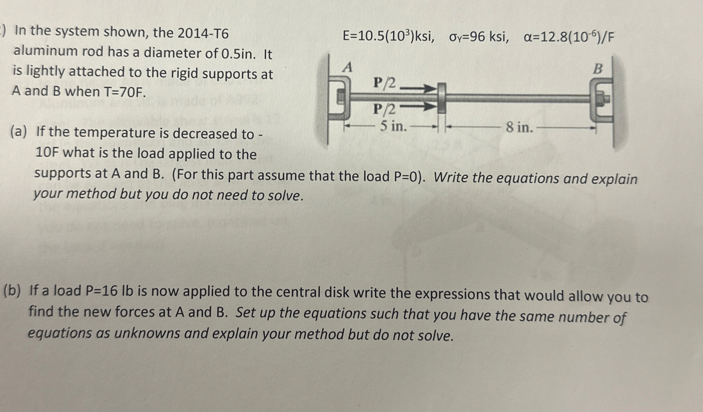 In the system shown, the 2 0 1 4 - T 6 aluminum