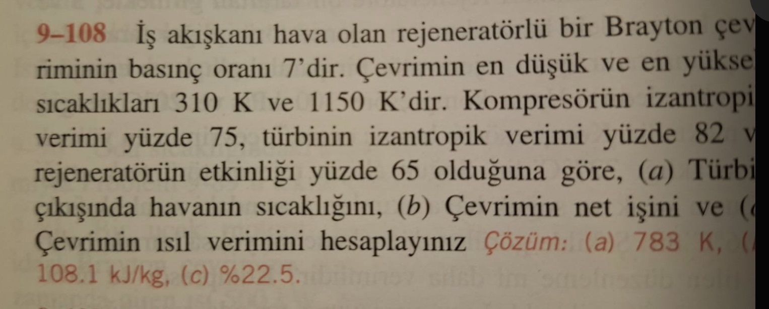 9 - 1 0 8 ak kan hava olan rejenerat rl bir