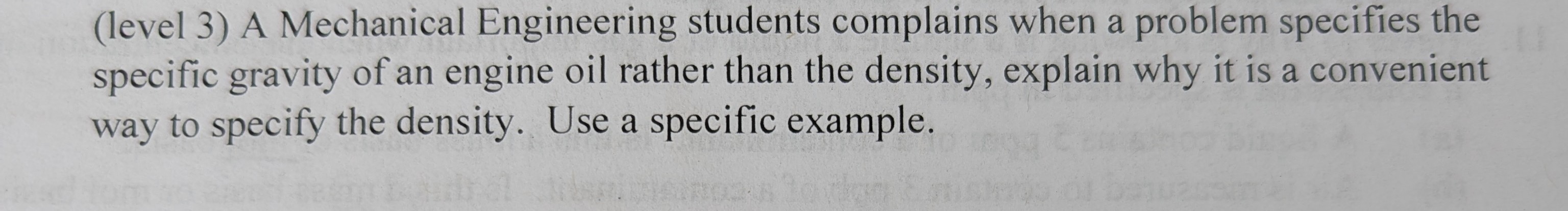 ( level 3 ) A Mechanical Engineering students