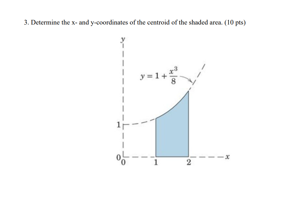 3 . Determine the x - and y - coordinates of the