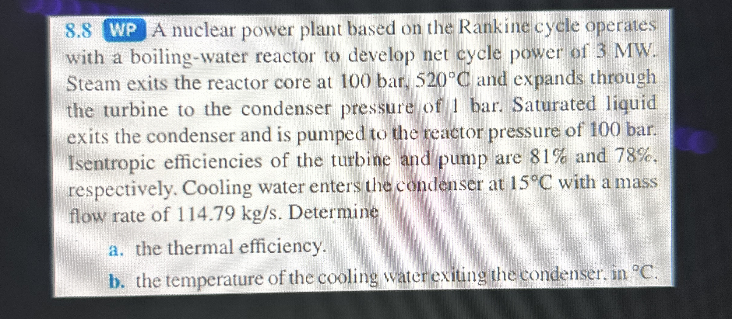 8 . 8 WP A nuclear power plant based on the