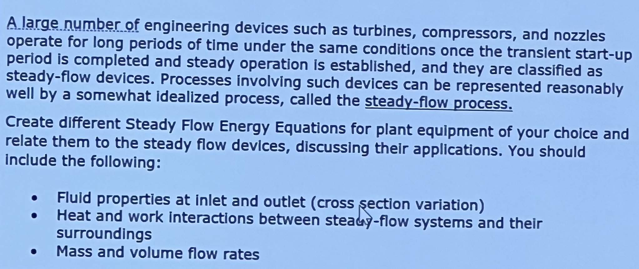 A large number of engineering devices such as
