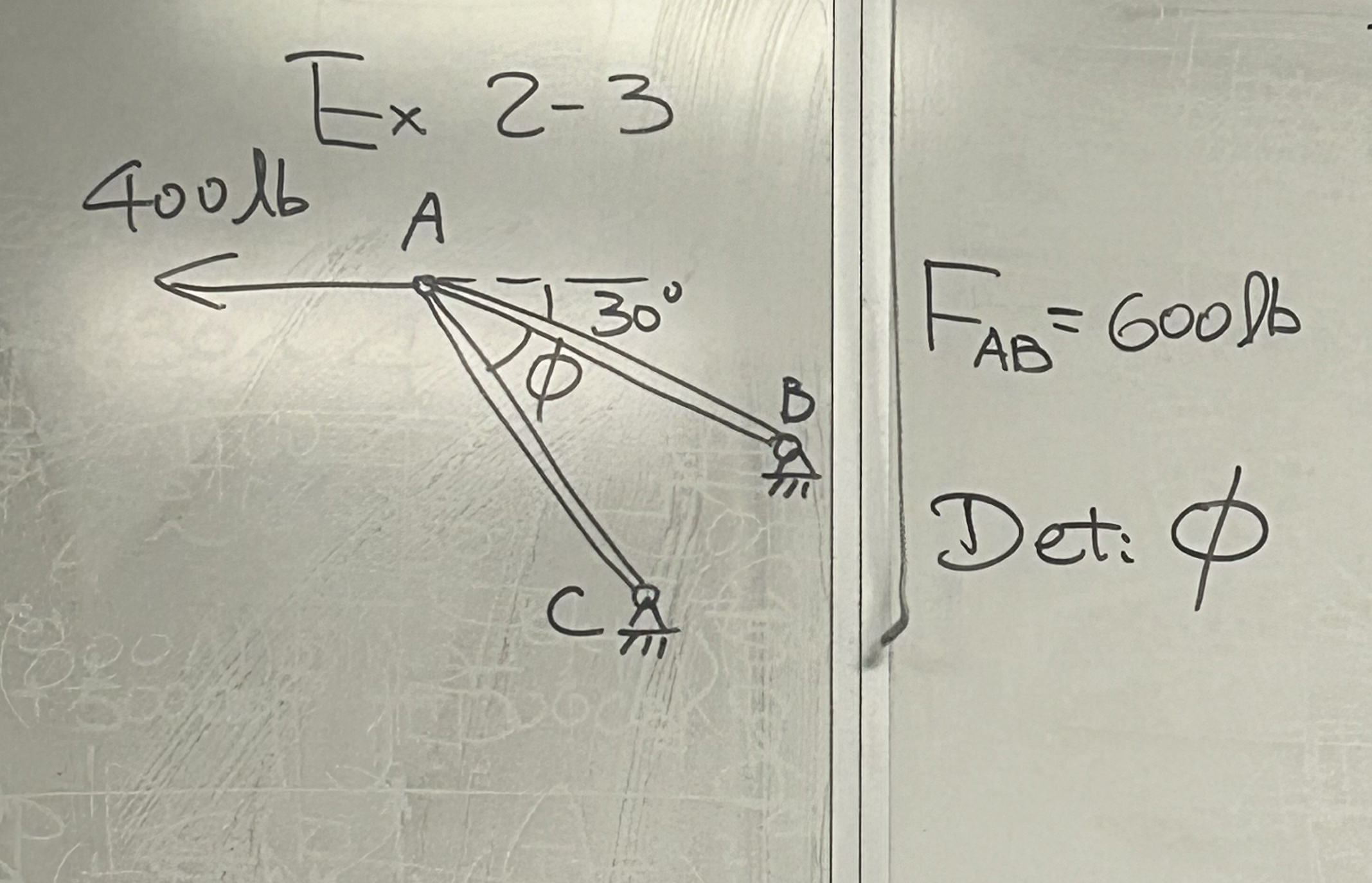 How to solve Determine theta