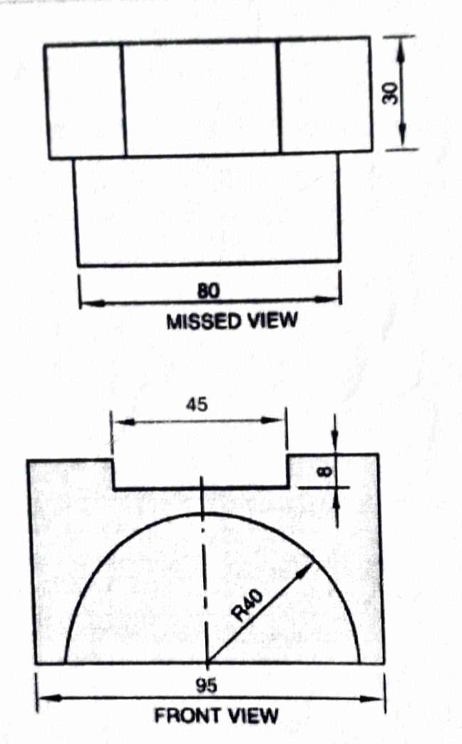 Reproduce the ISOMETRIC PROJECTION of the given