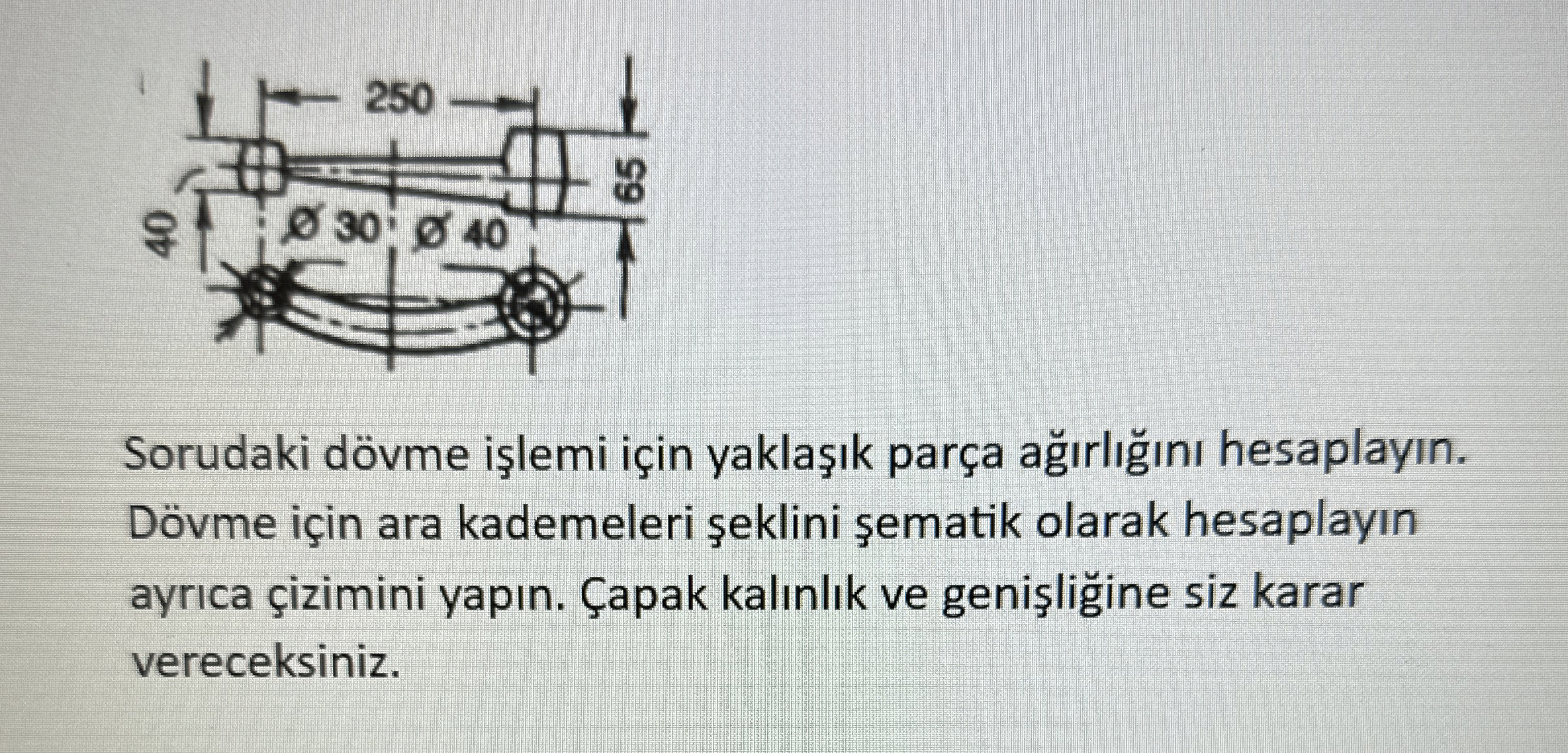 Sorudaki d vme i lemi i in yakla k par a a rl n