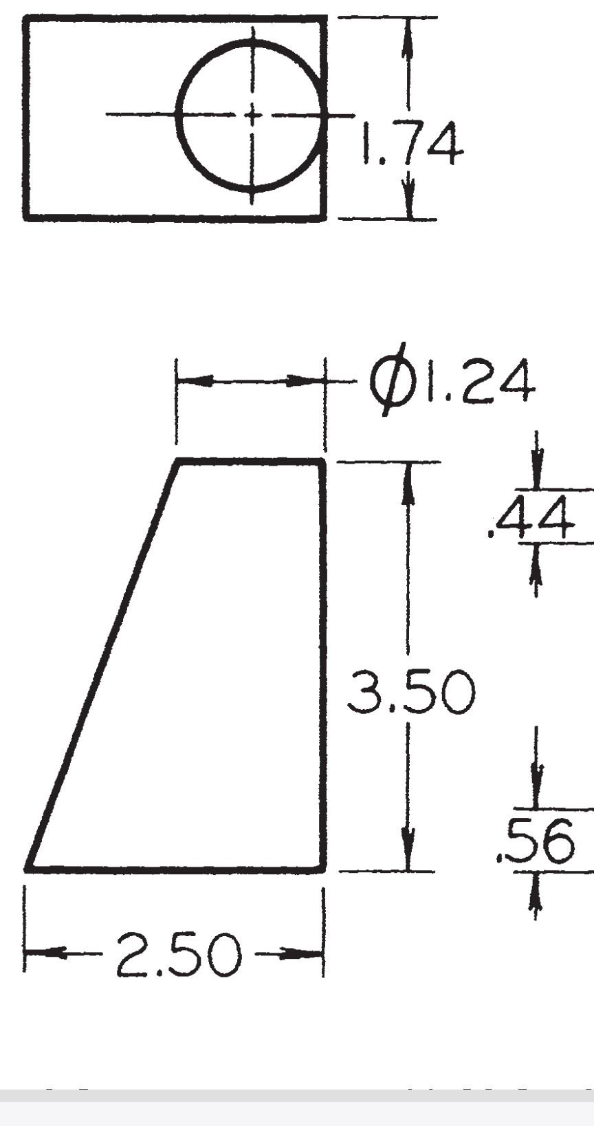 Draw given multiviews & developments