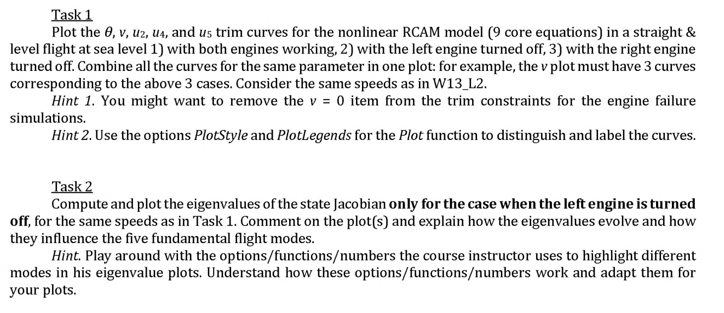 Use Wolfram Mathematica Task 1 Plot the theta,v ,