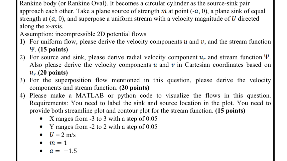 Rankine body ( or Rankine Oval ) . It becomes a