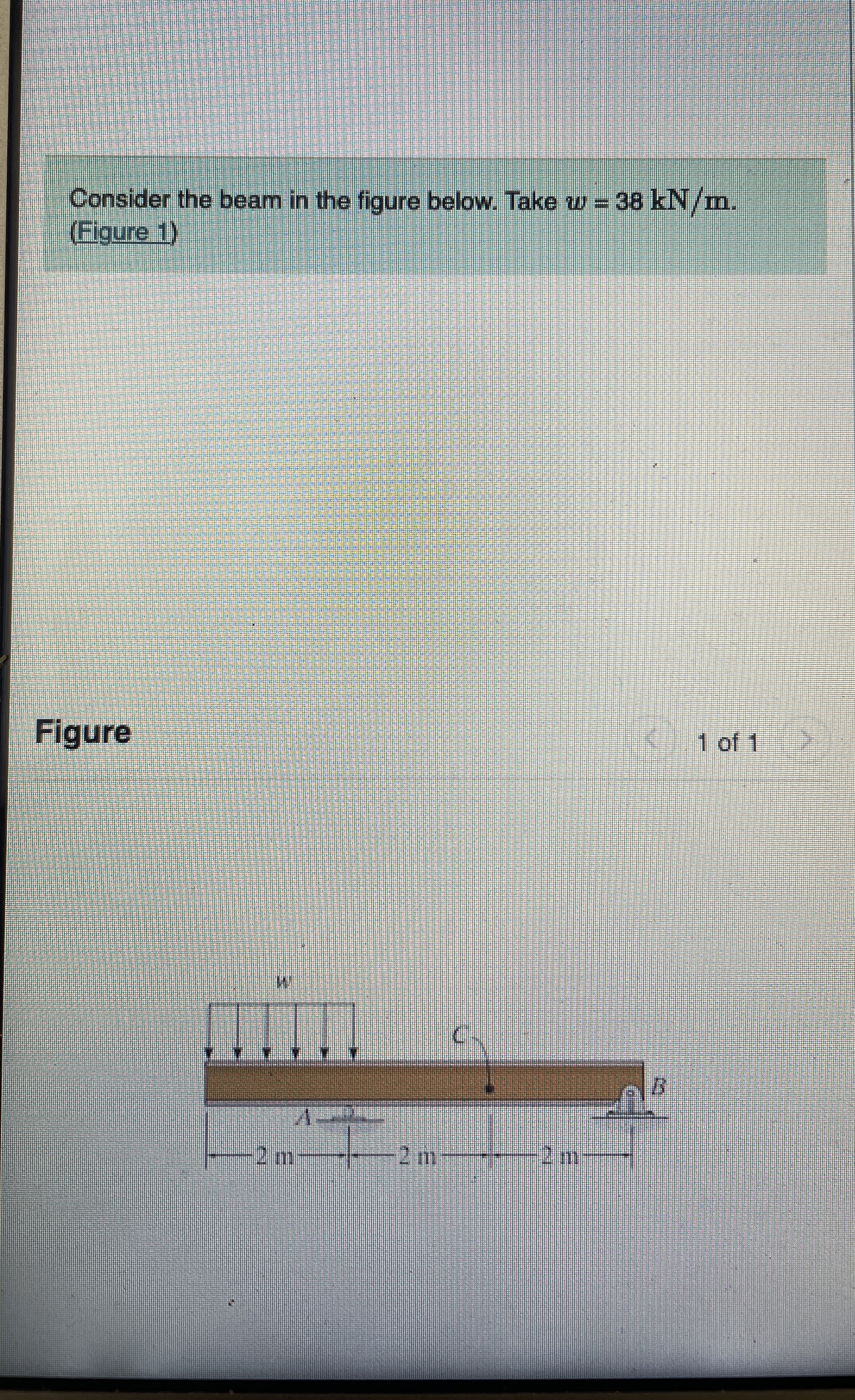Determine the magnitude of the internal normal