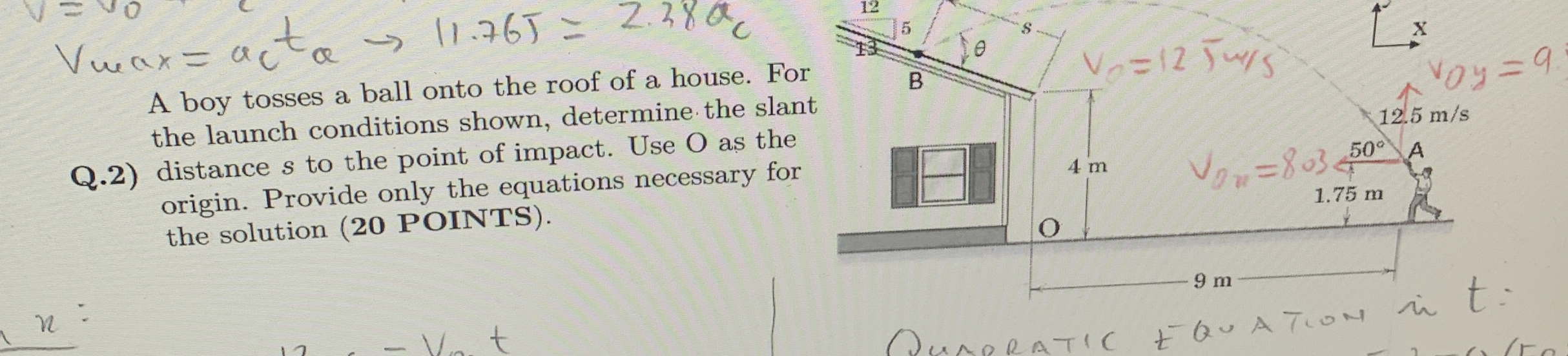 V m a x = a c t a 1 1 . 7 6 T = 2 . 3 8 a c A boy