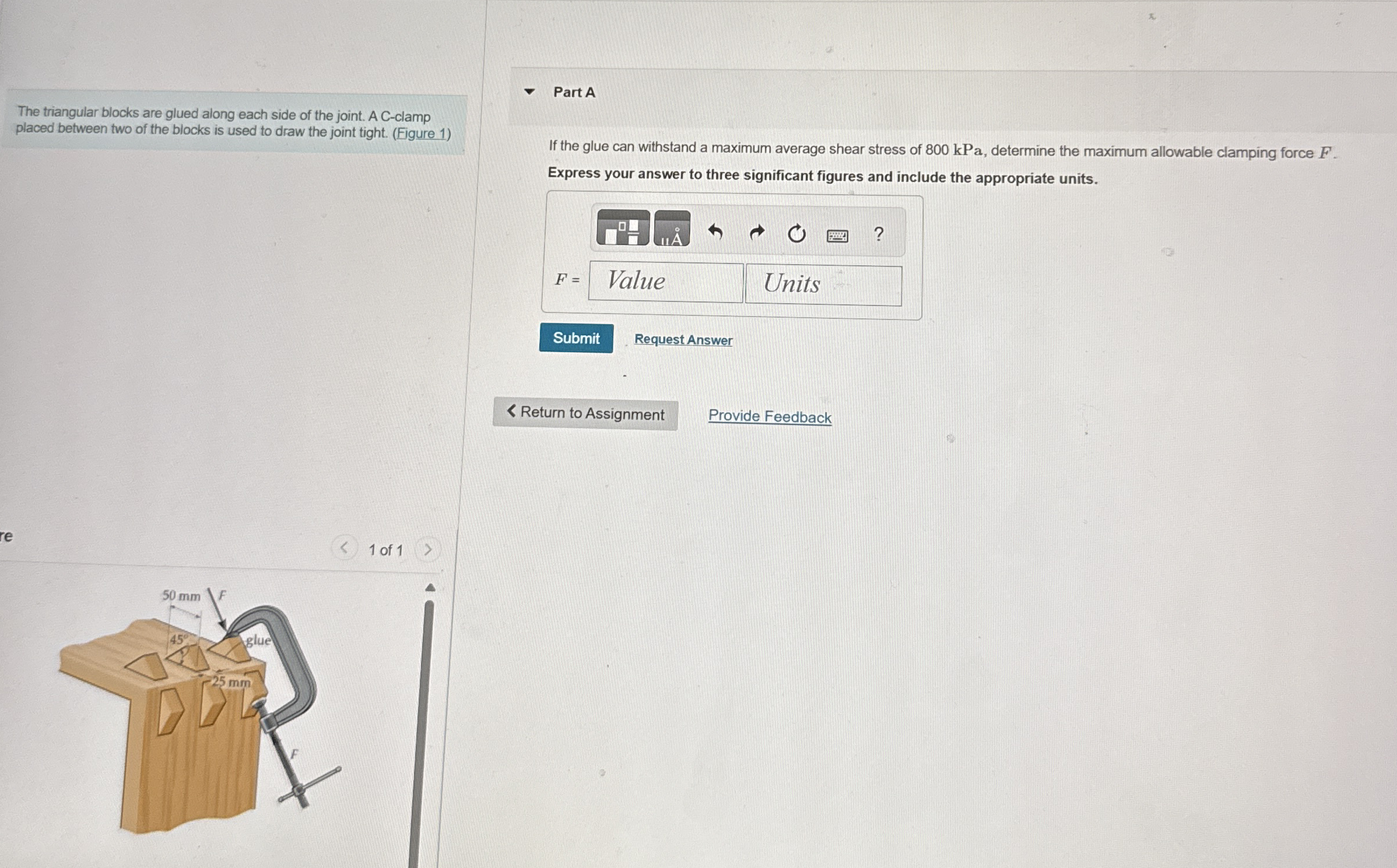 The triangular blocks are glued along each side