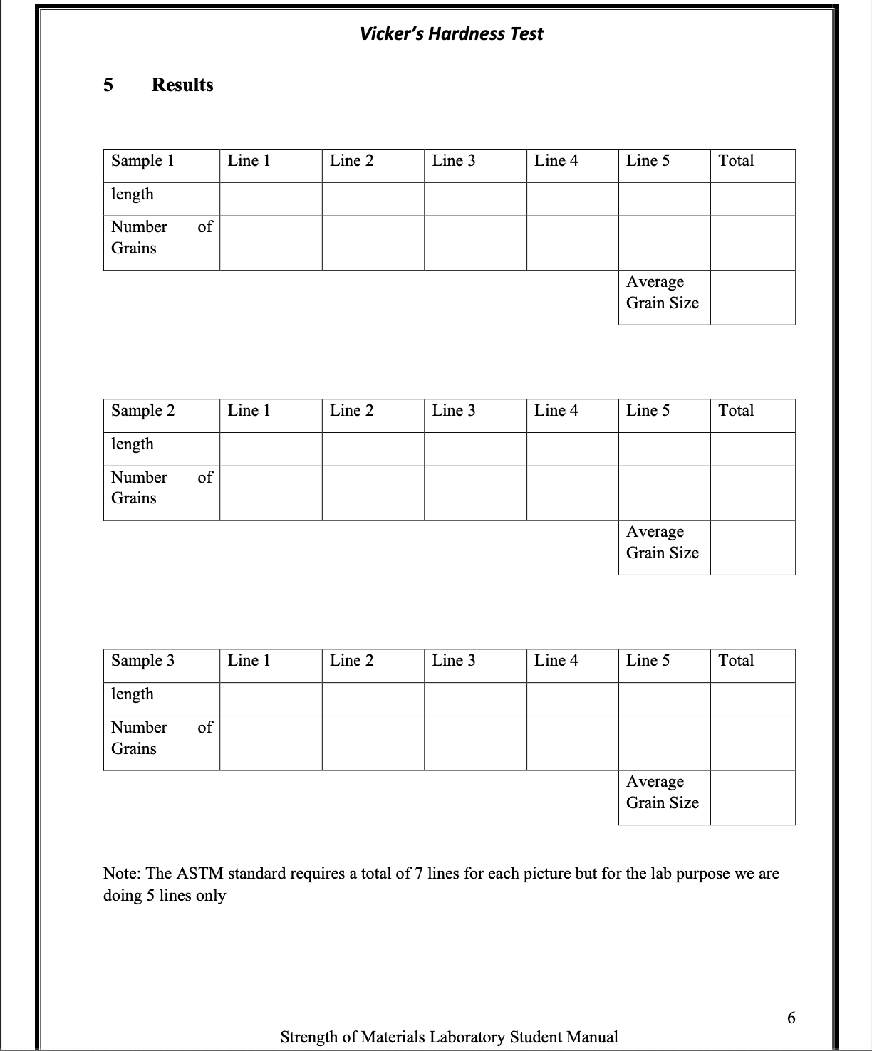 Can you please solve the results sheet , with