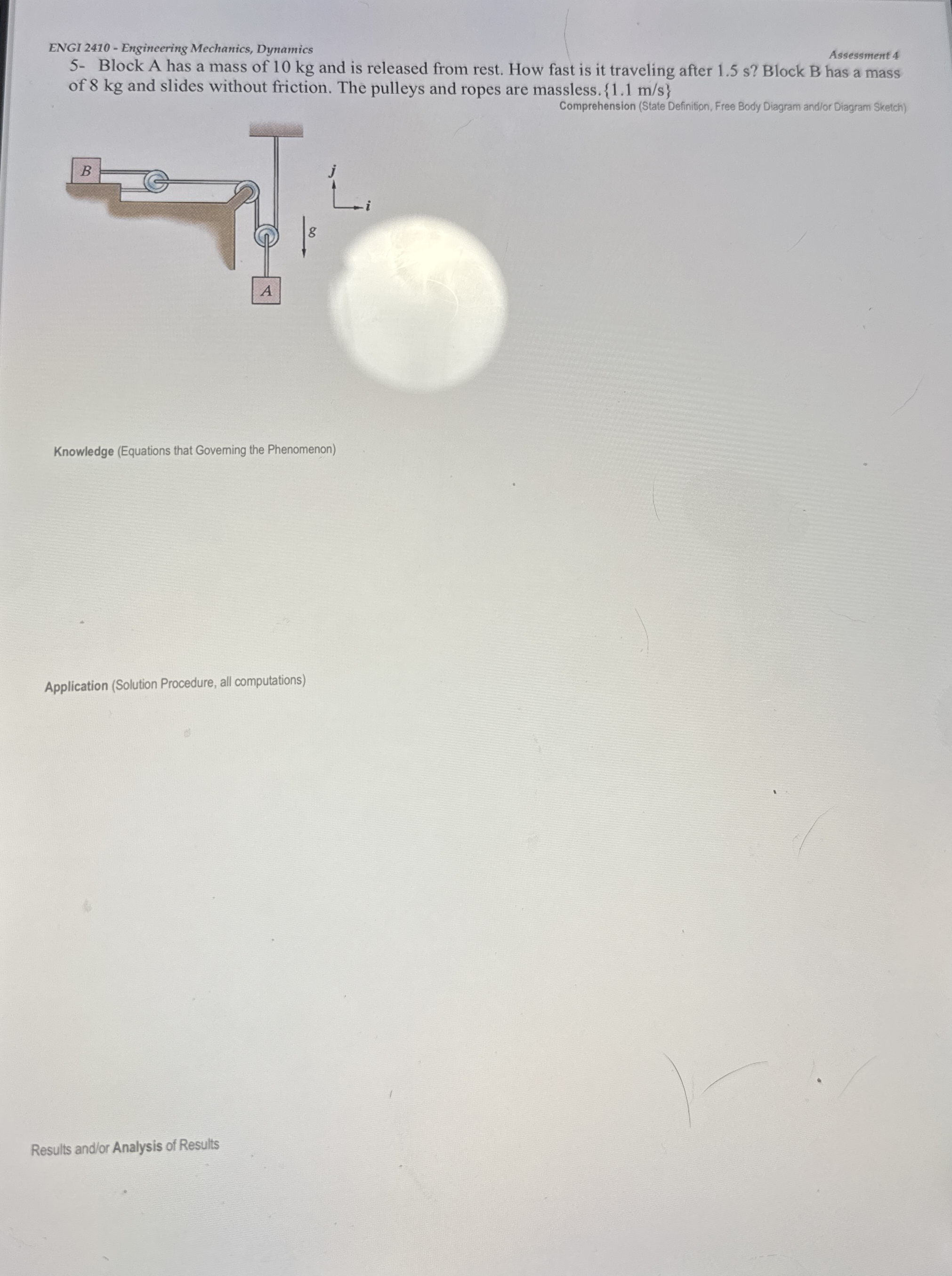 ENGI 2 4 1 0 - Engineering Mechanics, Dynamics