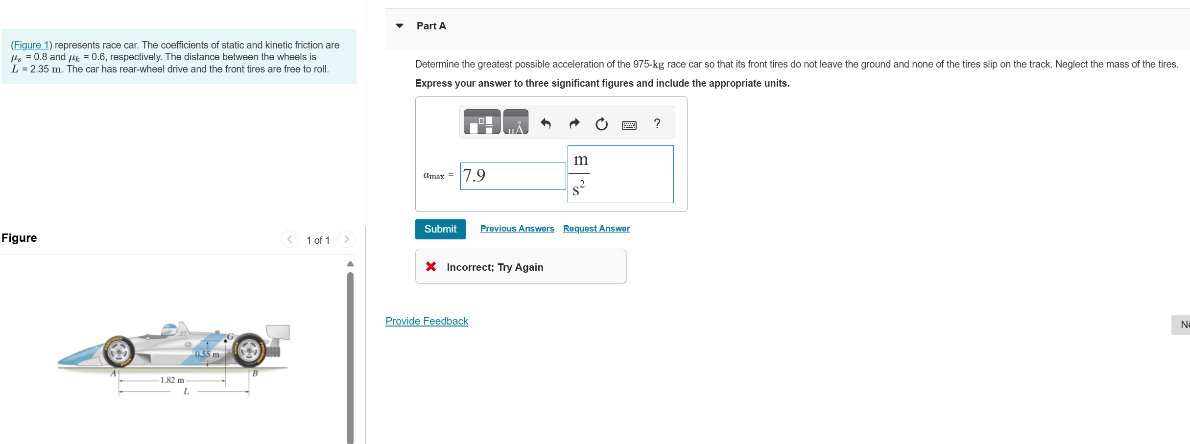 ( Figure 1 ) represents race car. The