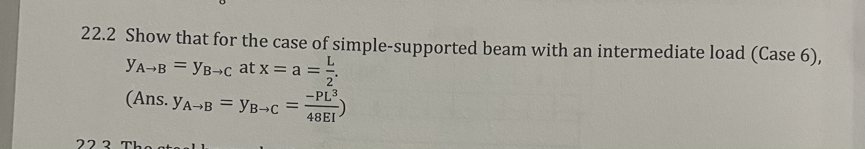 2 2 . 2 Show that for the case of simple -