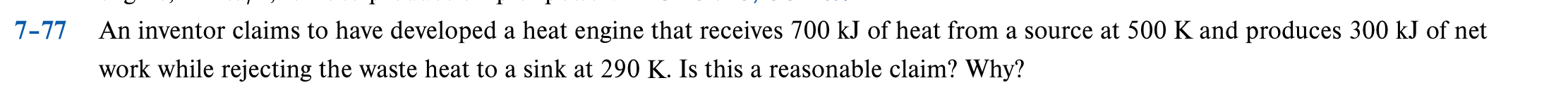 7 - 7 7 An inventor claims to have developed a