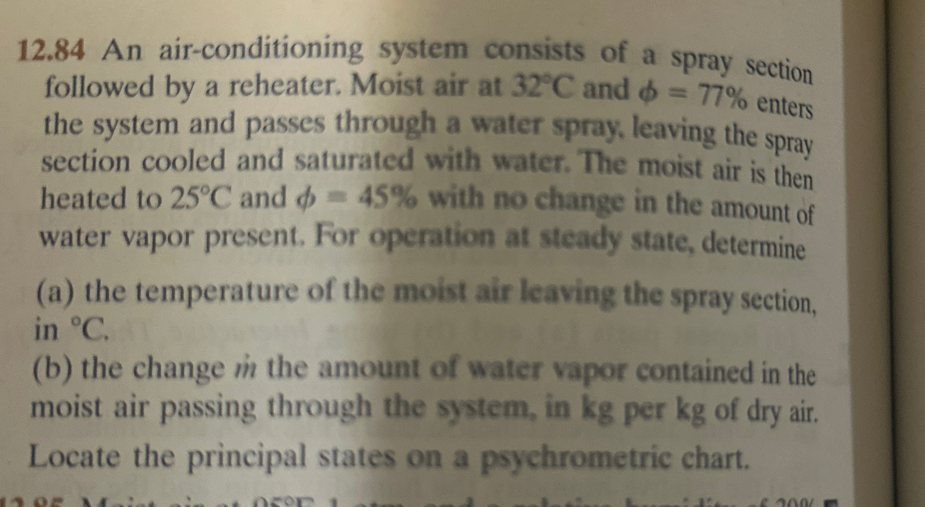 1 2 . 8 4 An air - conditioning system consists