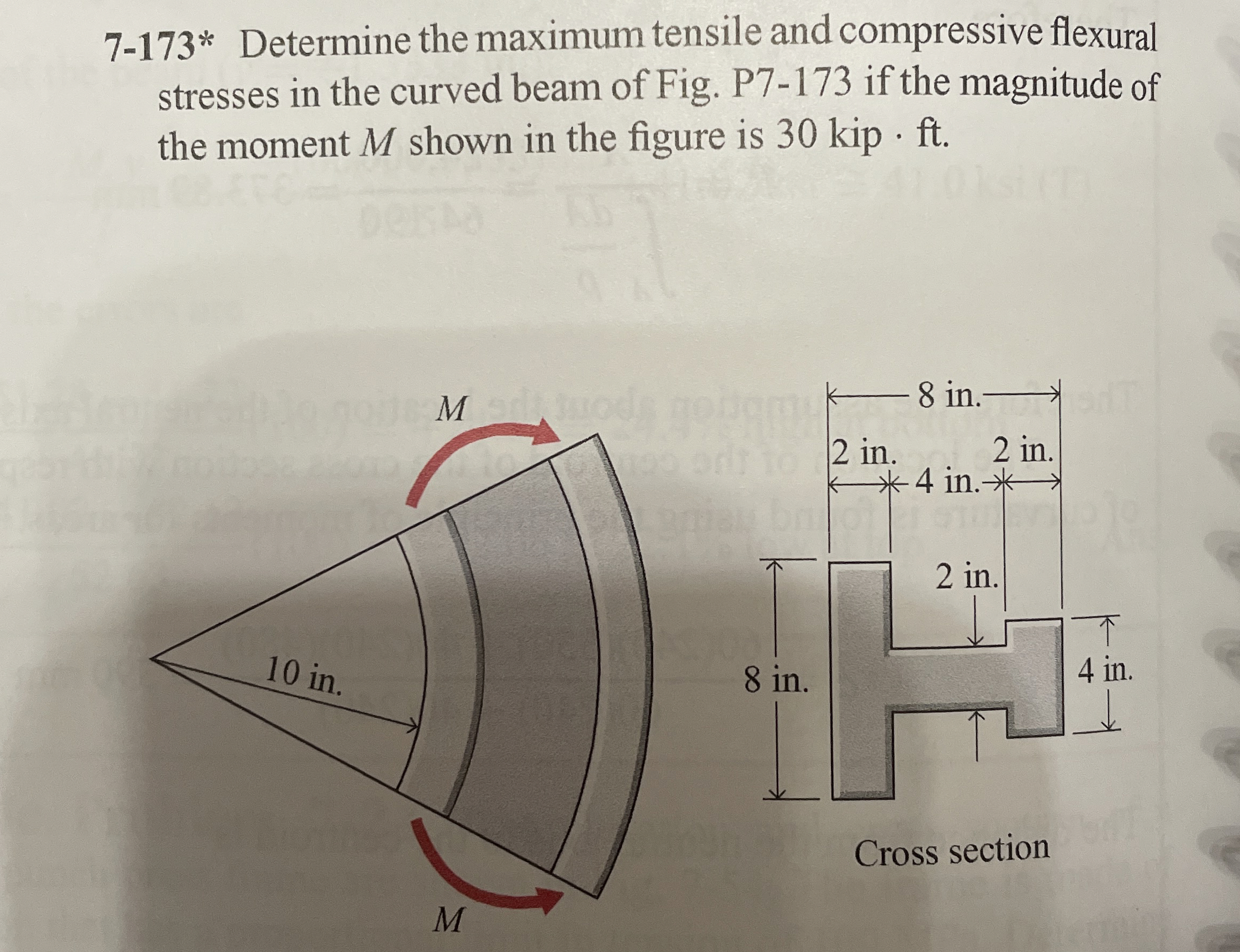 7 - 1 7 3 * Determine the maximum tensile and
