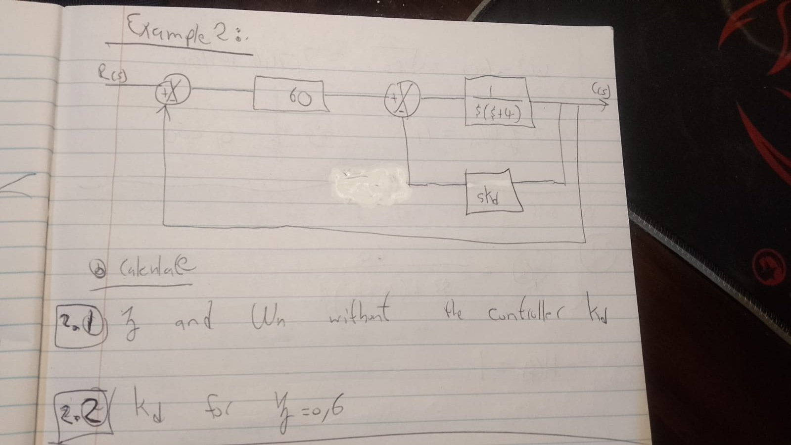 Example 2 : R ( s ) ( 4 ) 6 0 ( b ) Culculale ( 2