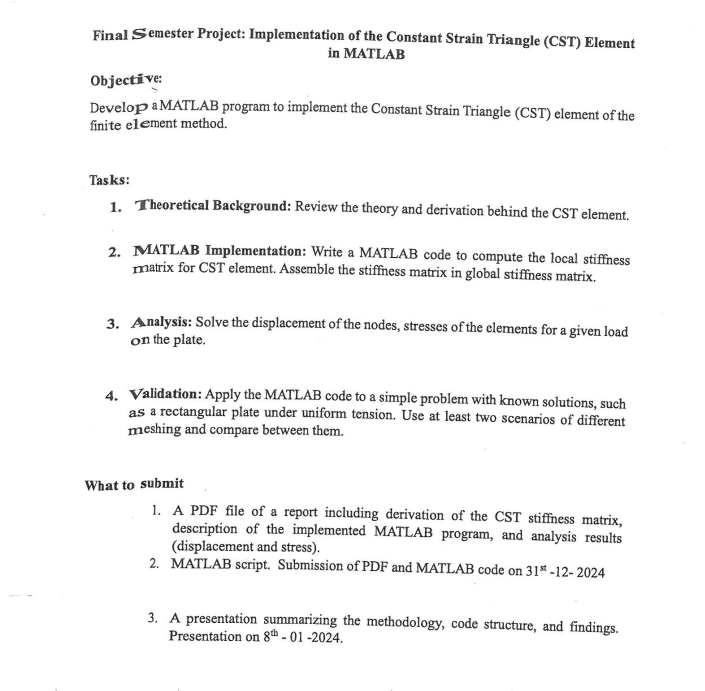 Final S emester Project: Implementation of the
