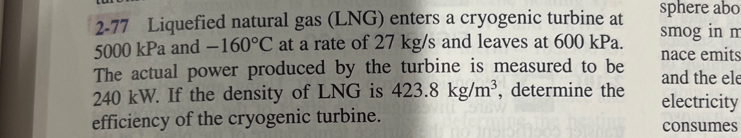 2 - 7 7 Liquefied natural gas ( LNG ) enters a