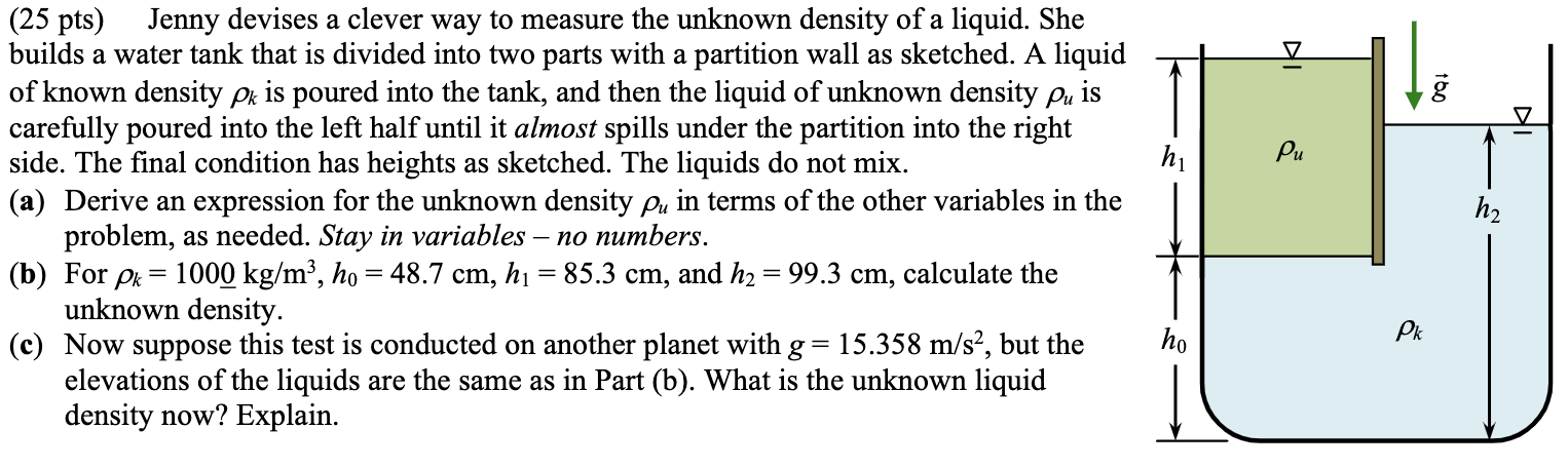 Jenny devises a clever way to measure the unknown