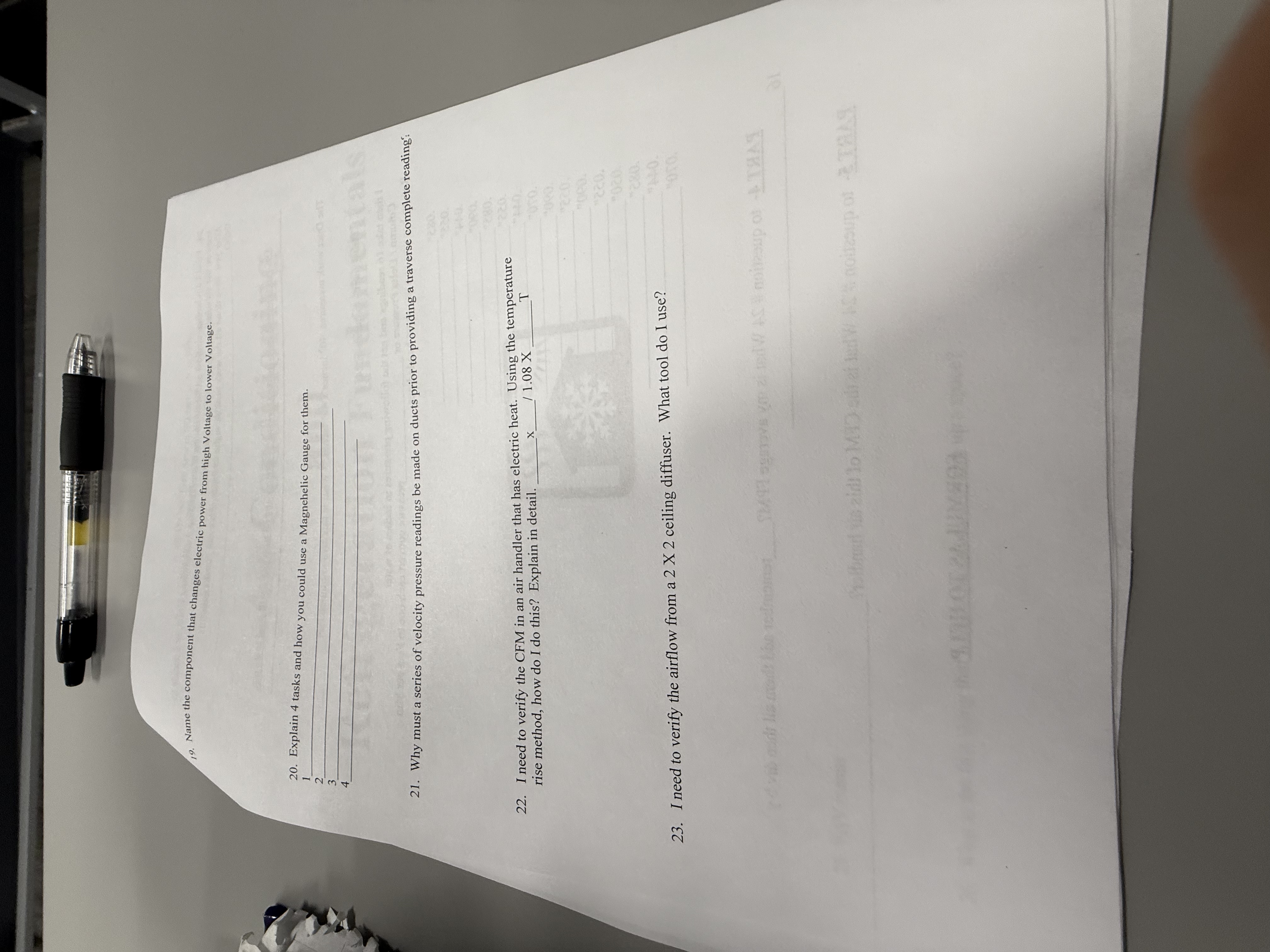 Name the component that changes electric power