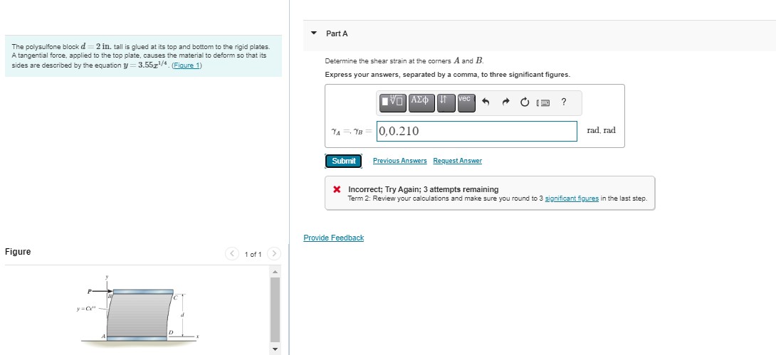 The polysulfone block d = 2 i n . tall is glued