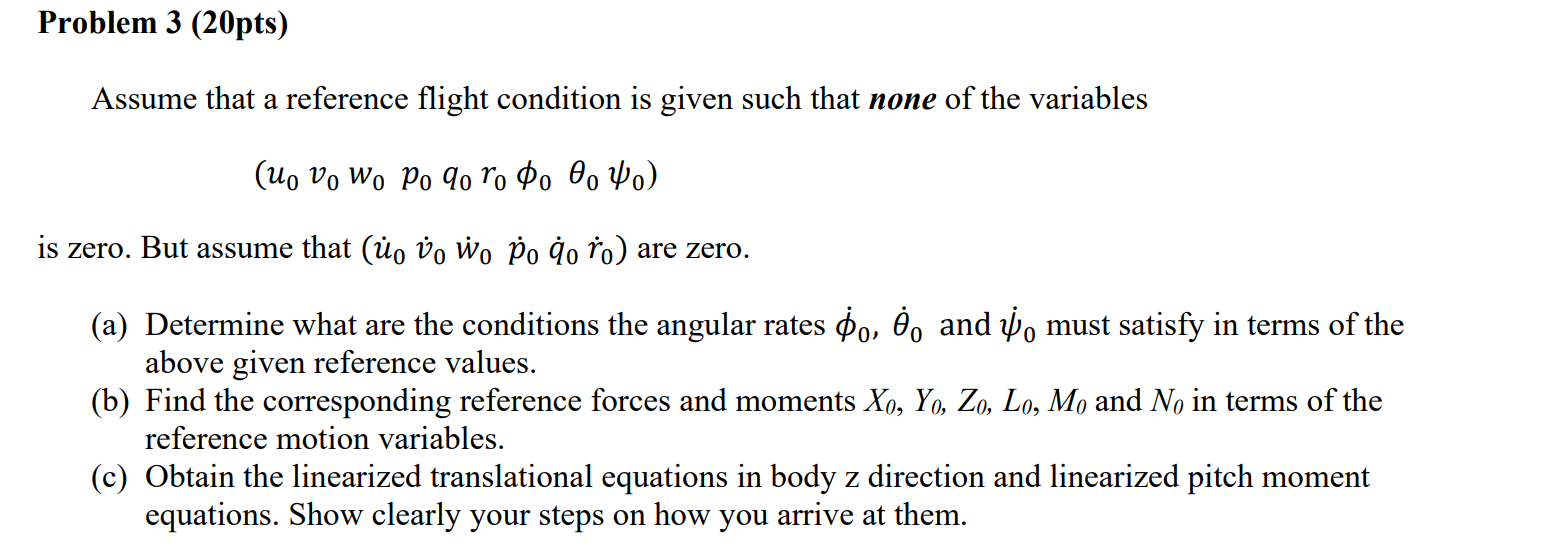 Problem 3 ( 2 0 pts ) Assume that a reference