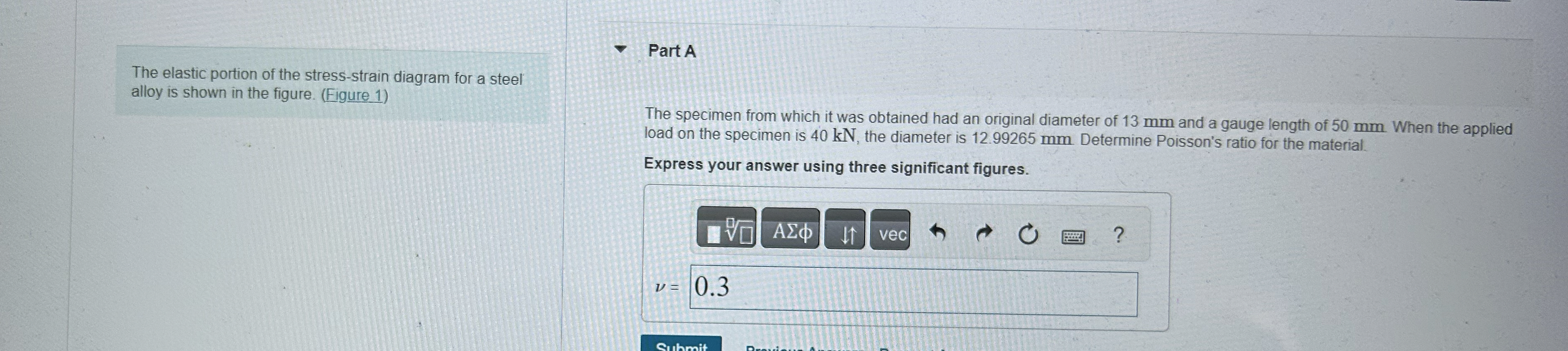 The elastic portion of the stress - strain