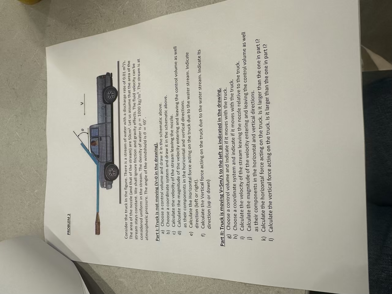 DONT USE CHATGPT!!!PROBLEM 7 Consider the truck