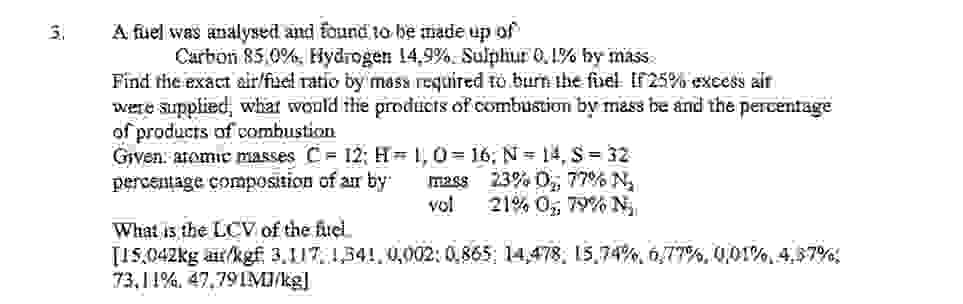 A fiel was andlysed and found to be trade up of