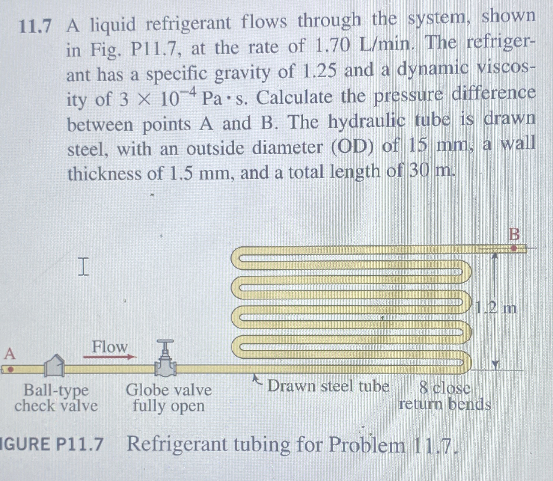 1 1 . 4 7 Figure P 1 1 . 4 7 shows a part of a