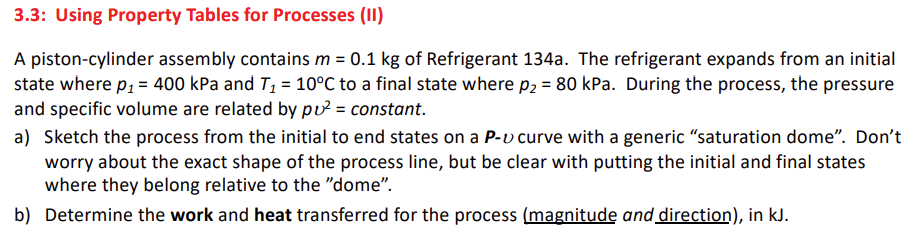 3 . 3 : Using Property Tables for Processes ( II