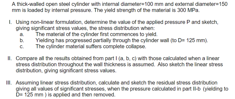 A thick - walled open steel cylinder with