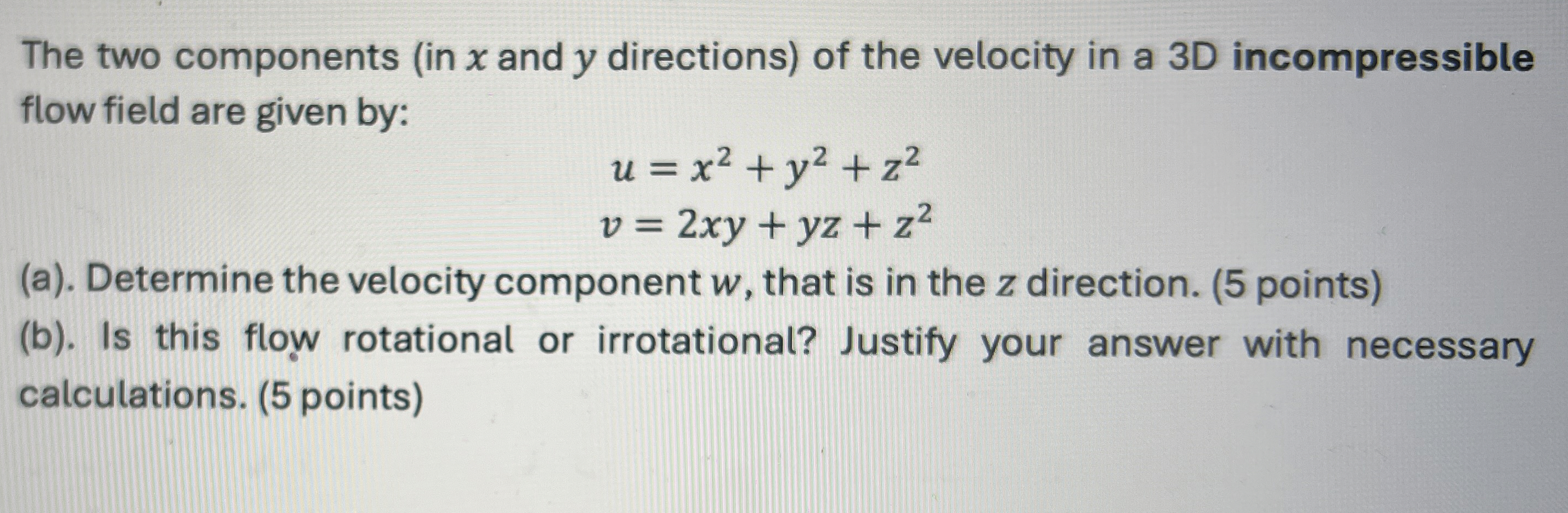 The two components ( in x and y directions ) of