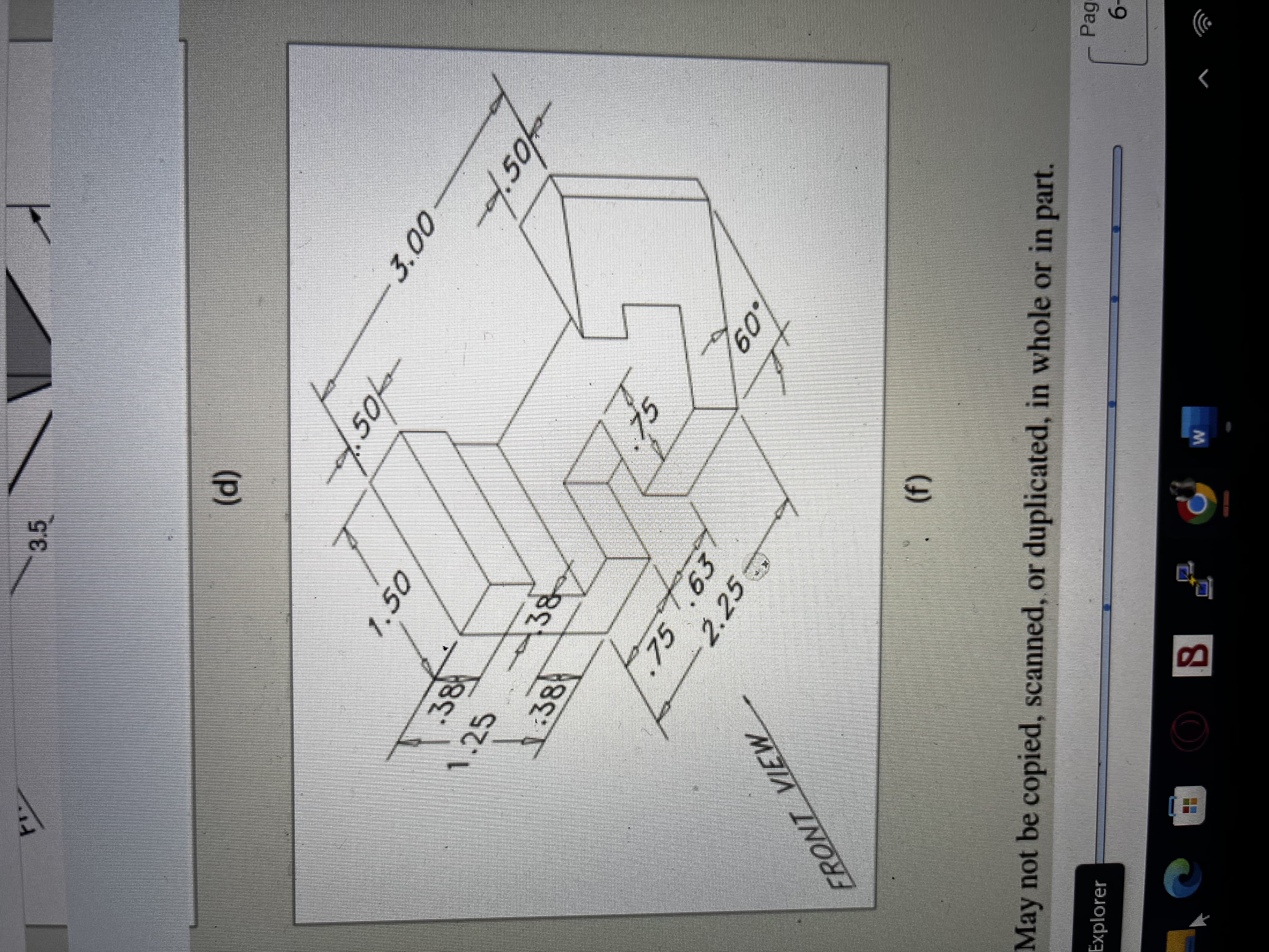 Sketch part in Solidworks ( Step By Step ) please