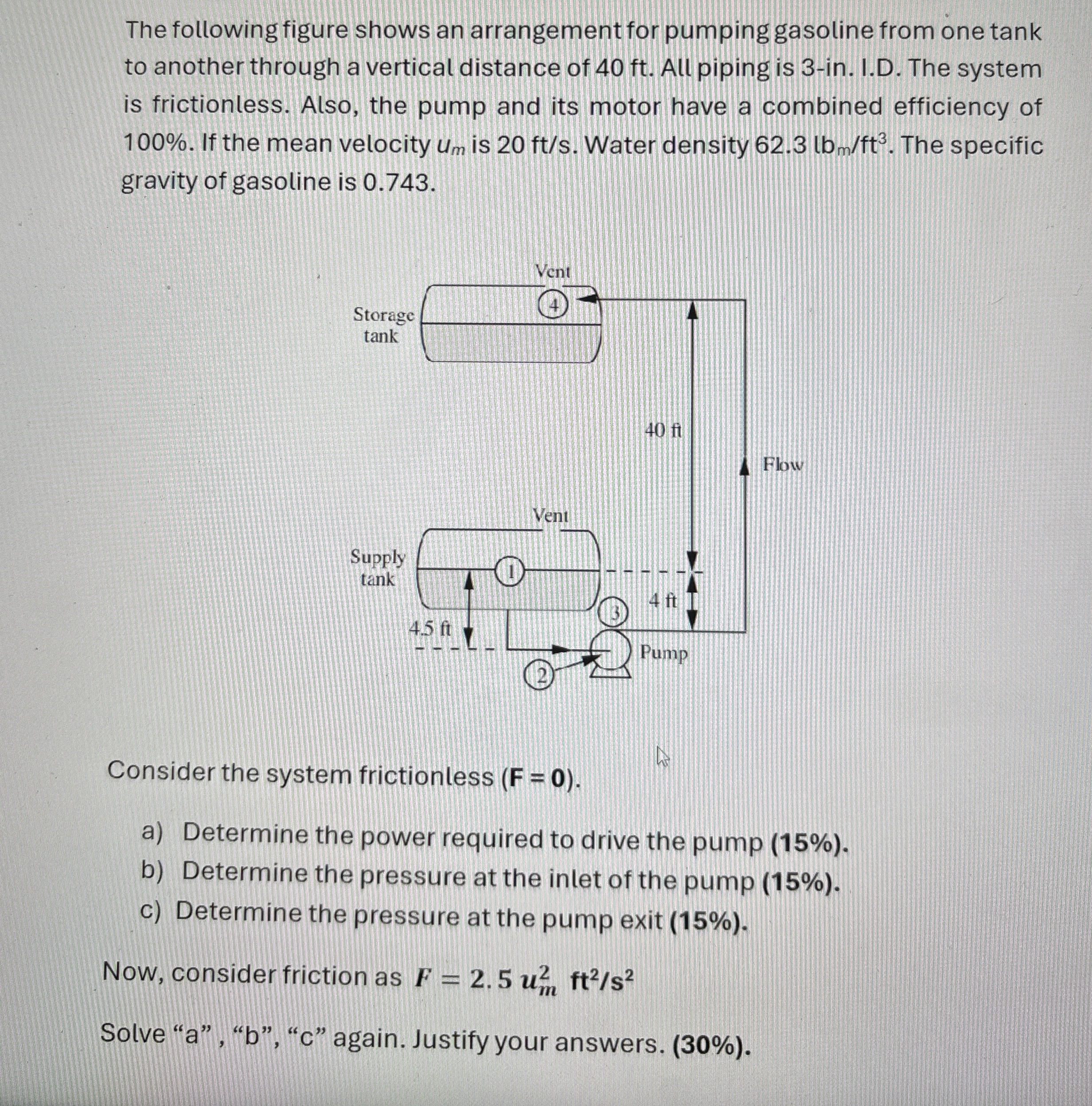 The following figure shows an arrangement for