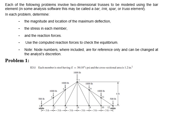 Each of the following problems involve two -
