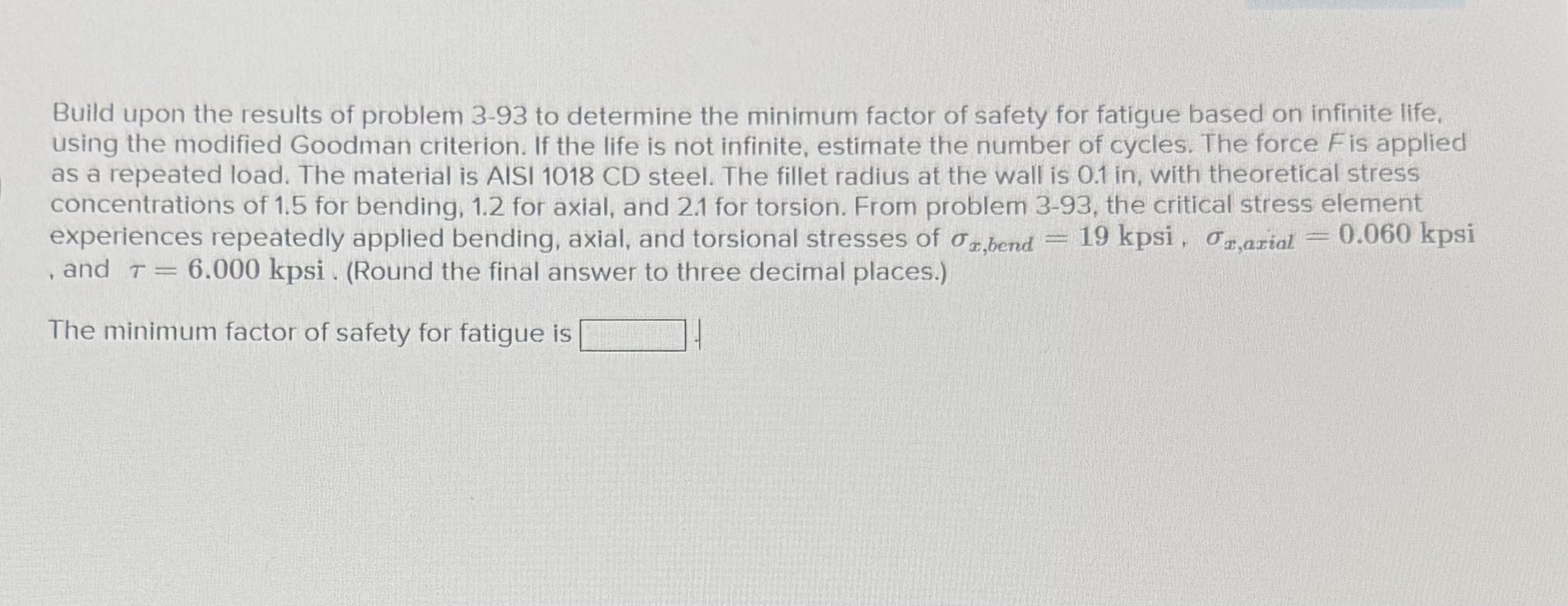 Build upon the results of problem 3 - 9 3 to