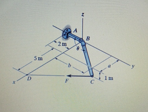 Determine the magnitude of the projected