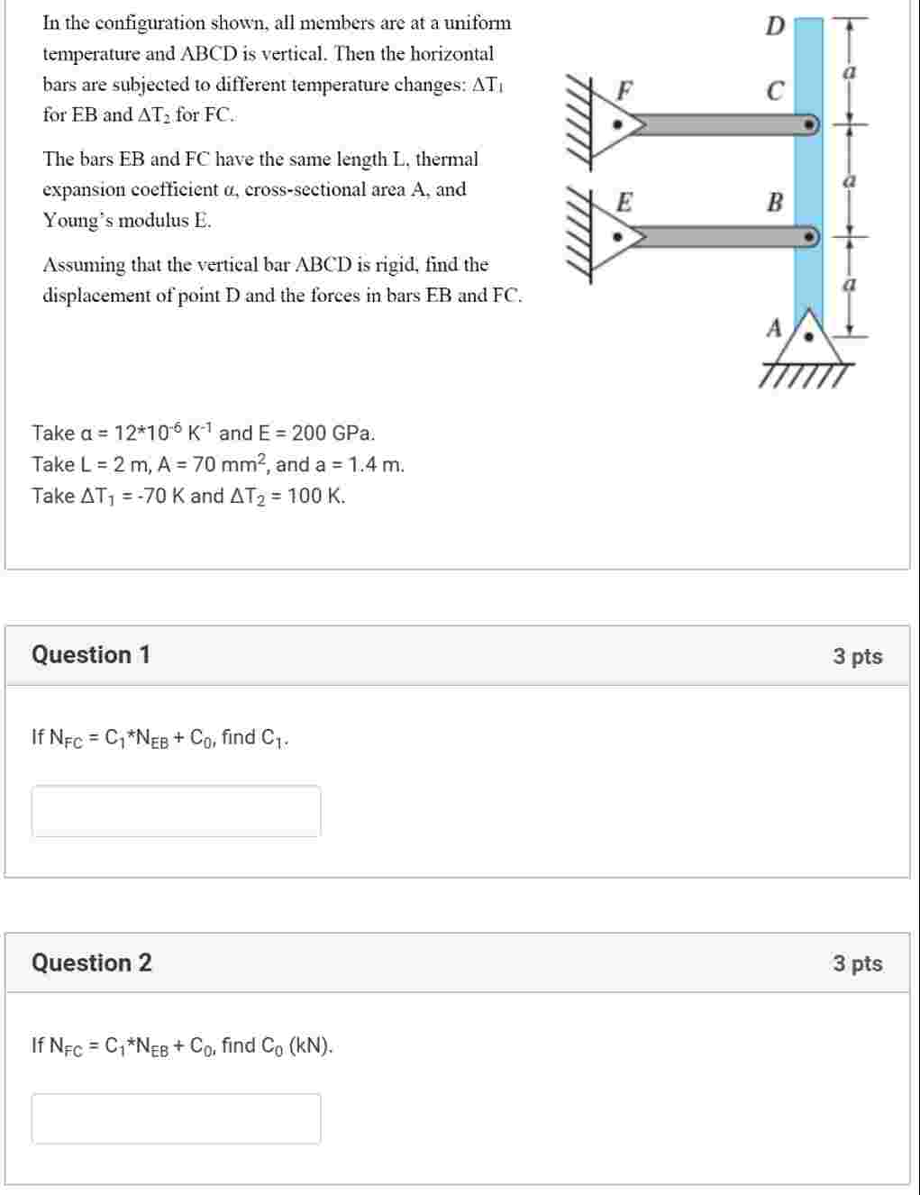 In the configuration shown, all members are at a