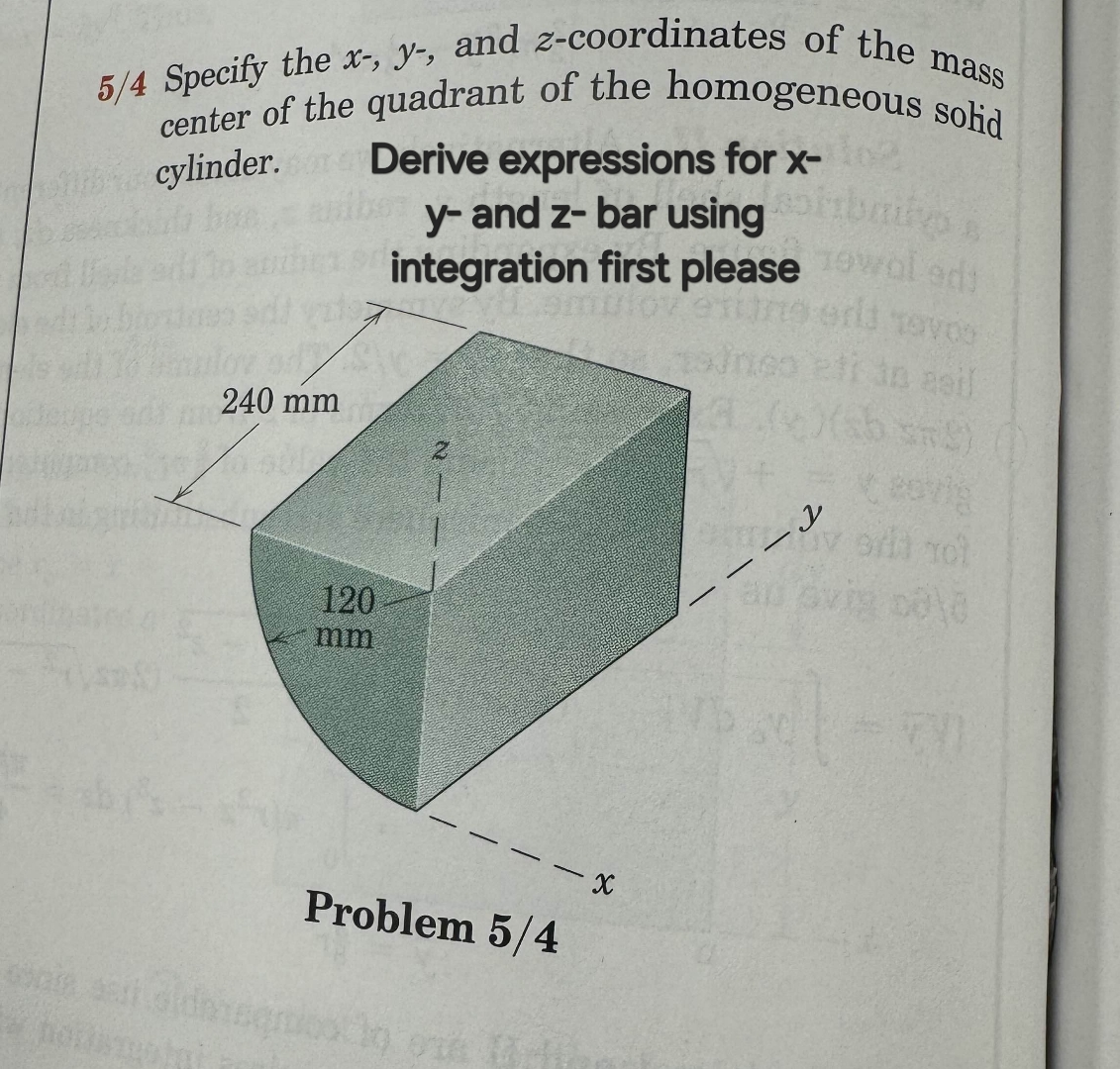5 / 4 Specify the x - , y - , and z - coordinates
