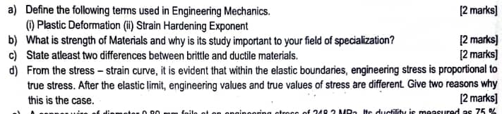 a ) Define the following terms used in