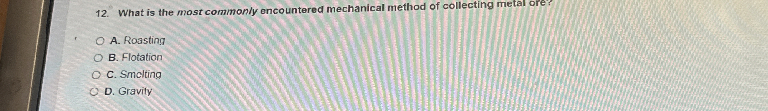 What is the most commonly encountered mechanical