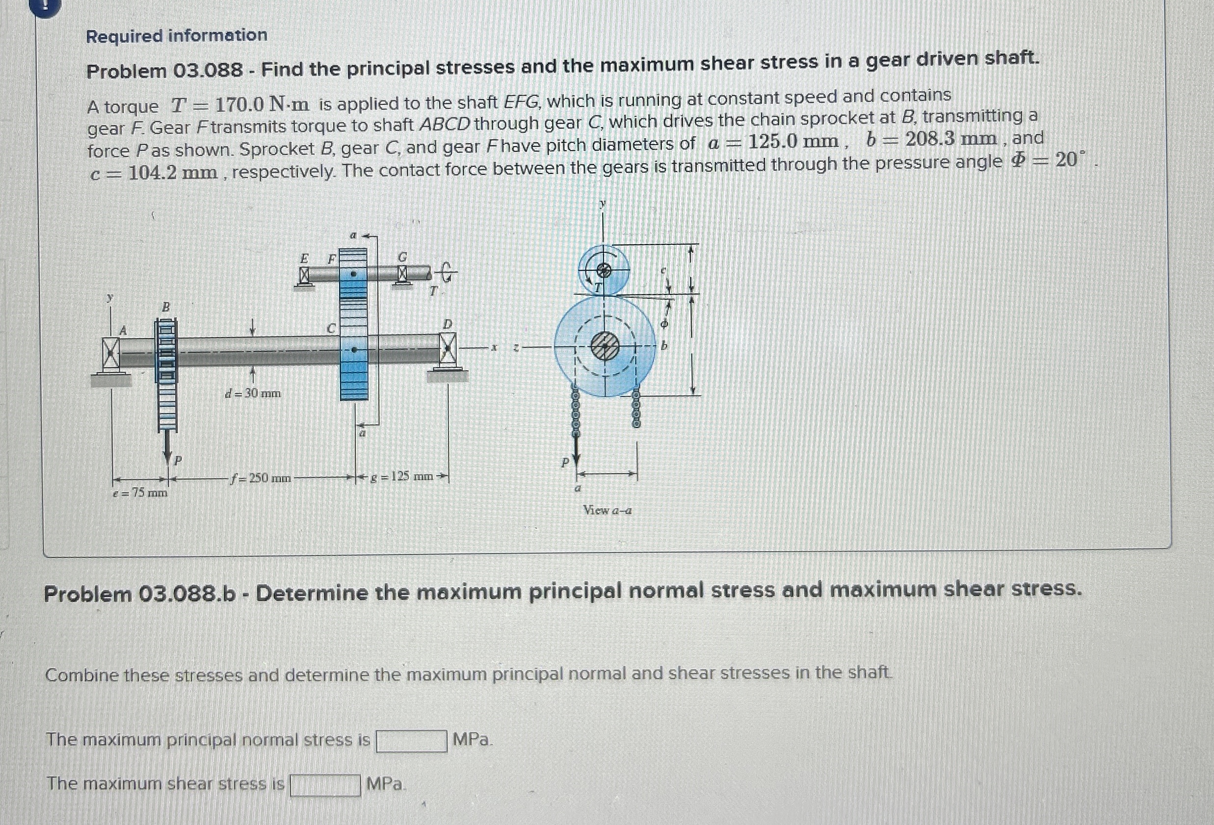 Required information Problem 0 3 . 0 8 8 - Find